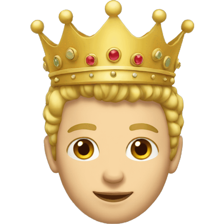 A big crown  emoji