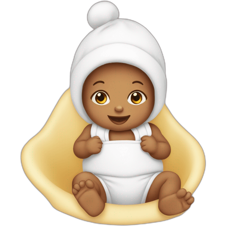 Bebe sur un bébé emoji