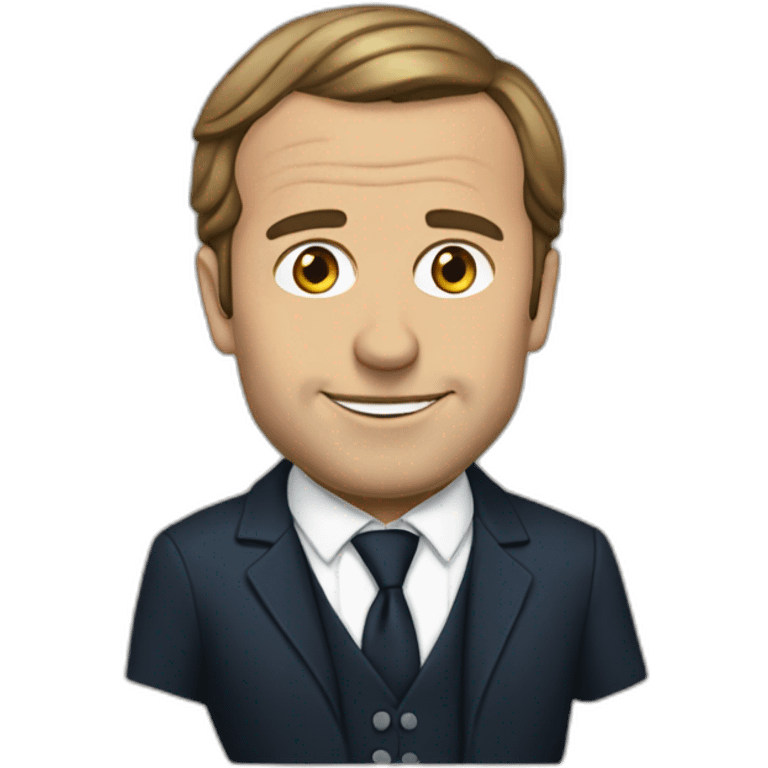 Macron prout emoji