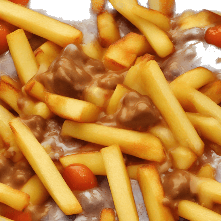 Poutine qui mange poutine emoji