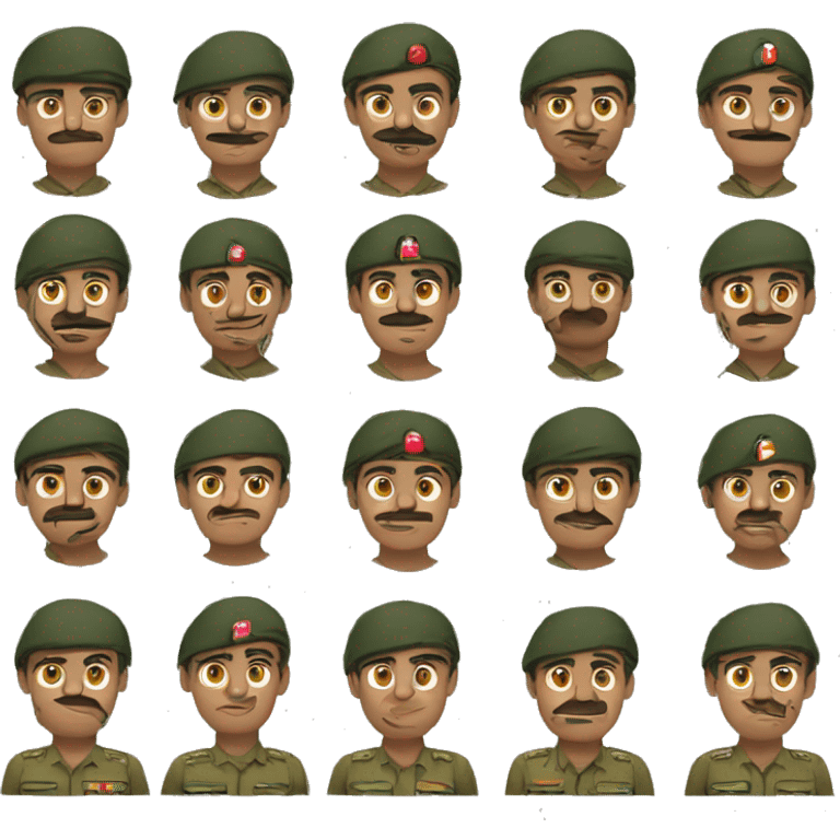 indian army emoji