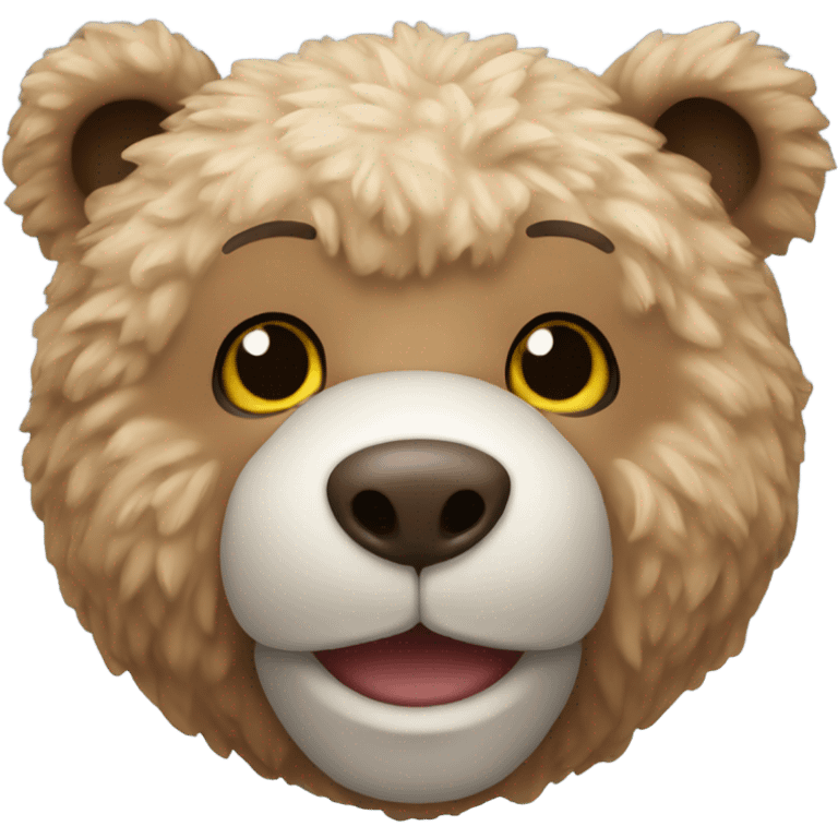 Teddy bear winter’s  emoji