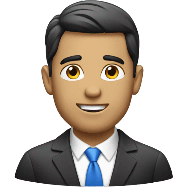 Stock trader  emoji