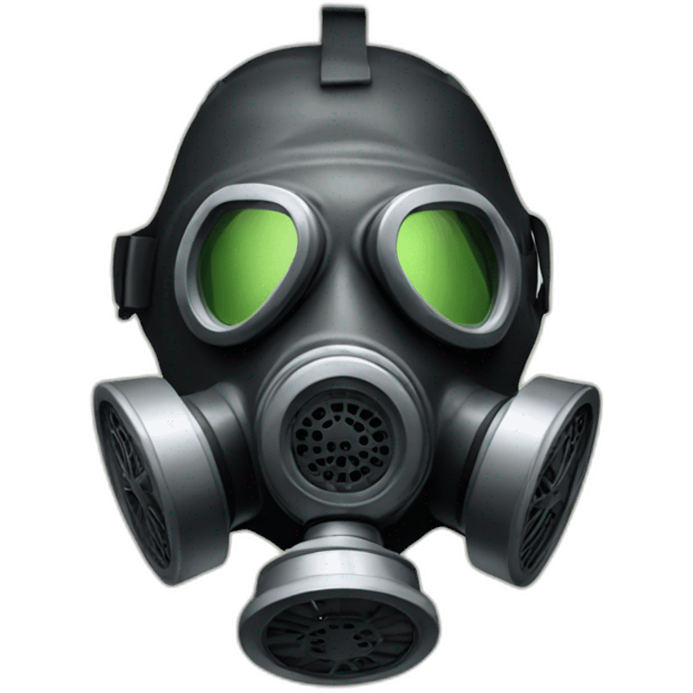 Gas mask  emoji