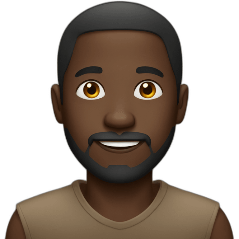 african man emoji