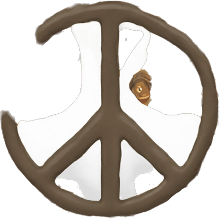 love and peace emoji