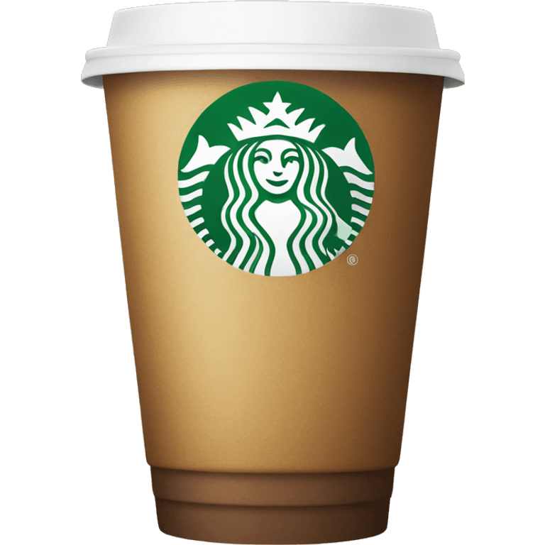 Starbucks cup emoji