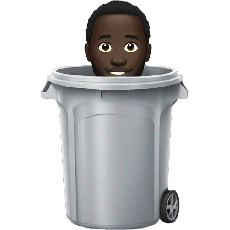 Romelu lukaku in a trash bin  emoji