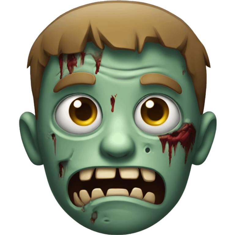 Zombie lachend emoji