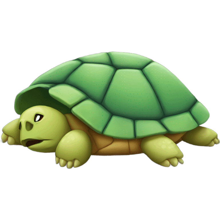 Turtle sleeping  emoji