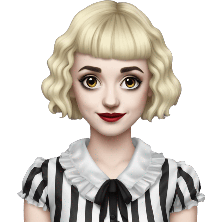 Sophia Anne Caruso is an American actress and singer best known for originating the role of Lydia Deetz in the Broadway musical Beetlejuice,  emoji