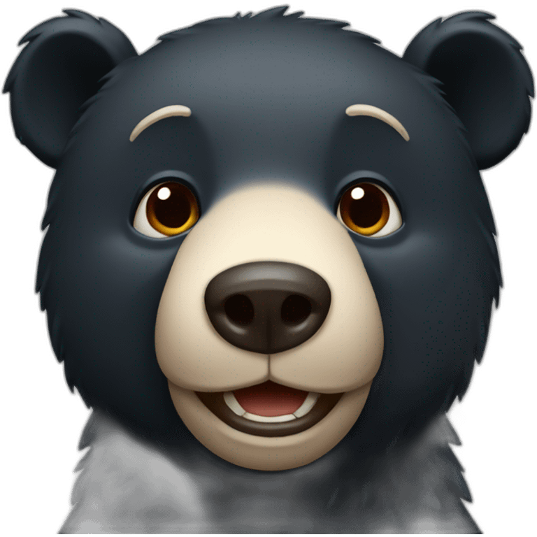 Black Bear emoji