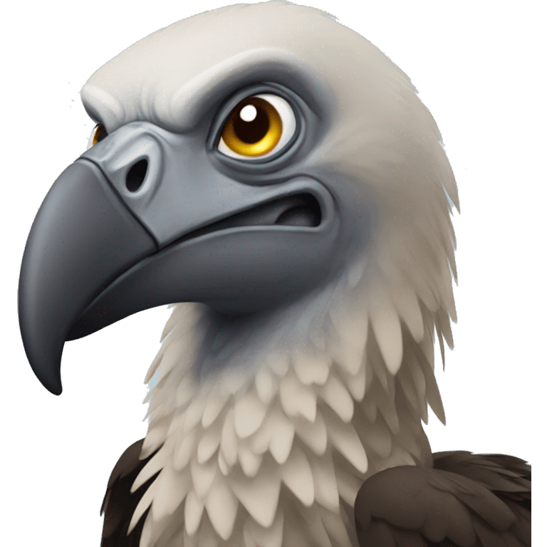 a vulture emoji