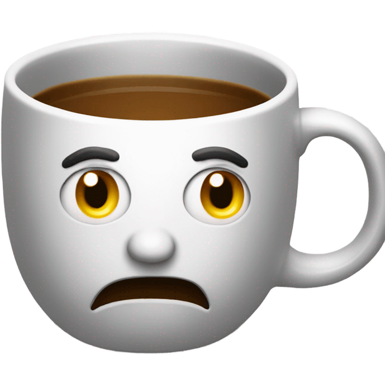 Tee in Tasse dampfend emoji