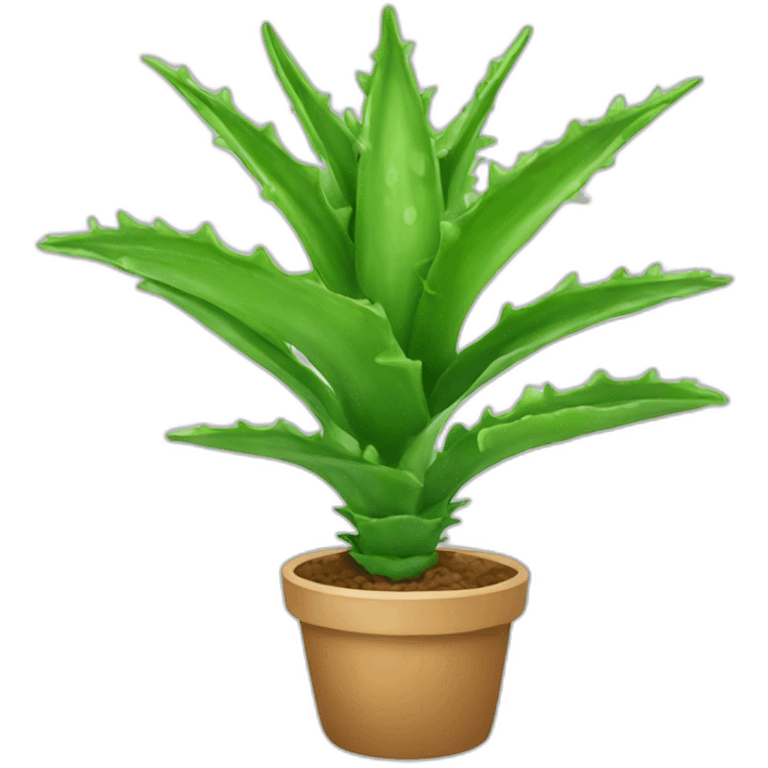 an aloe vera plant emoji