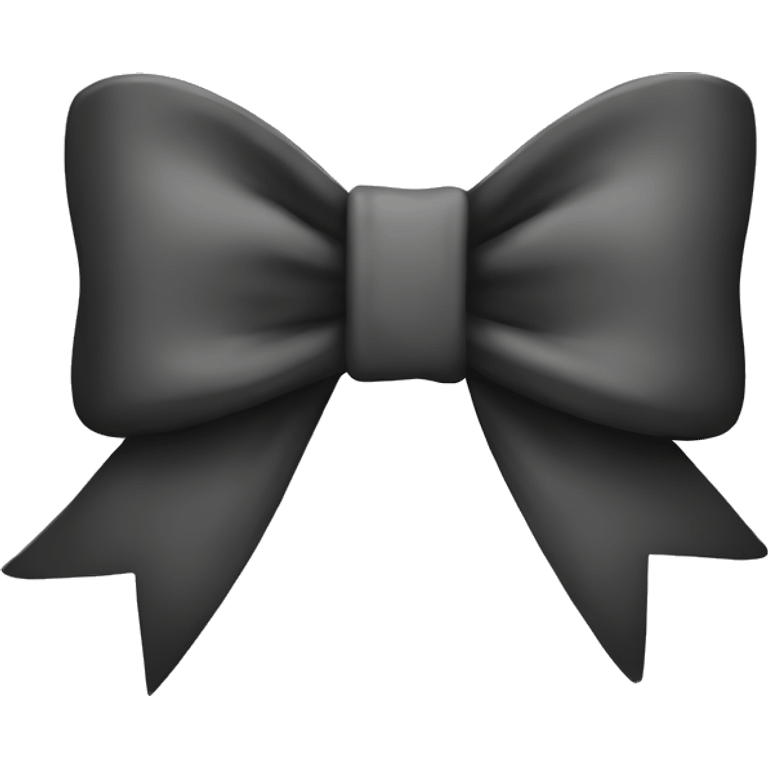 white bow emoji