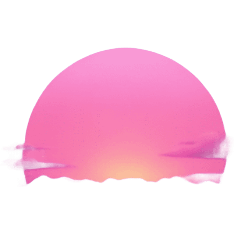 Pink Sunset  emoji