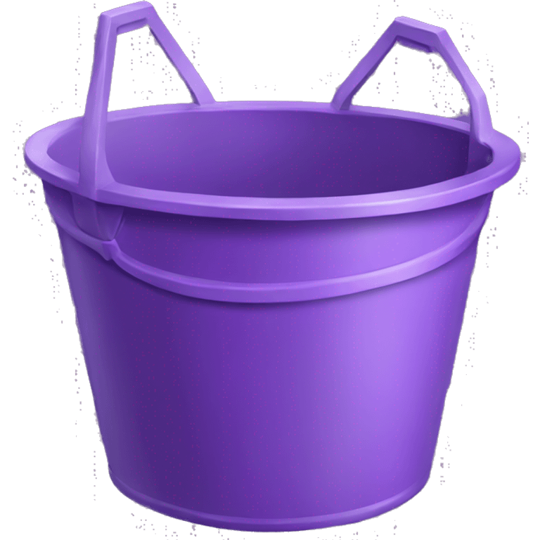 Purple Bucket emoji