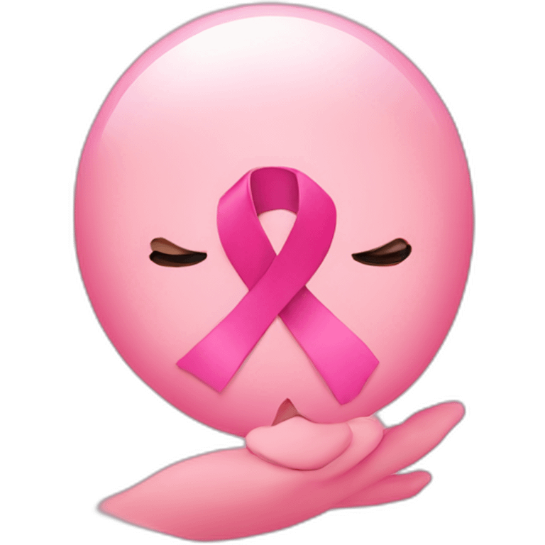 breast cancer emoji