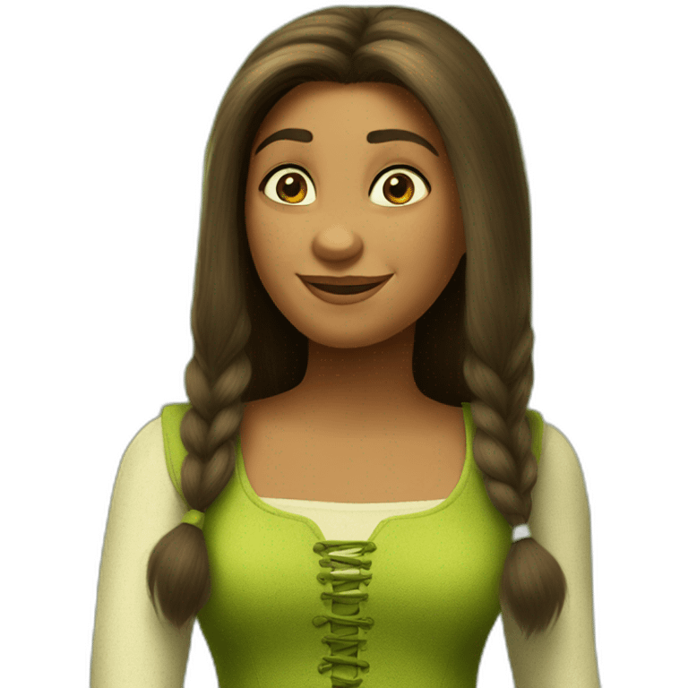 Fiona from Shrek emoji