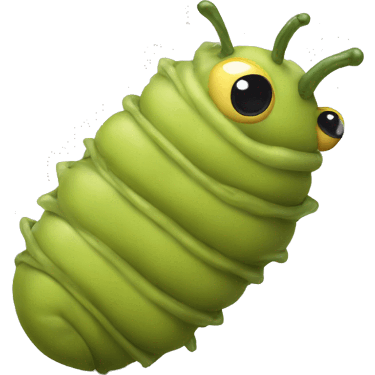 The larva emoji