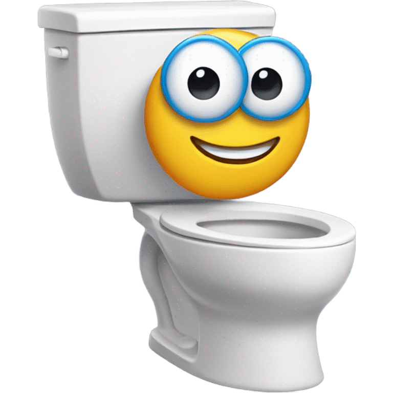 A skibidi toilet  emoji