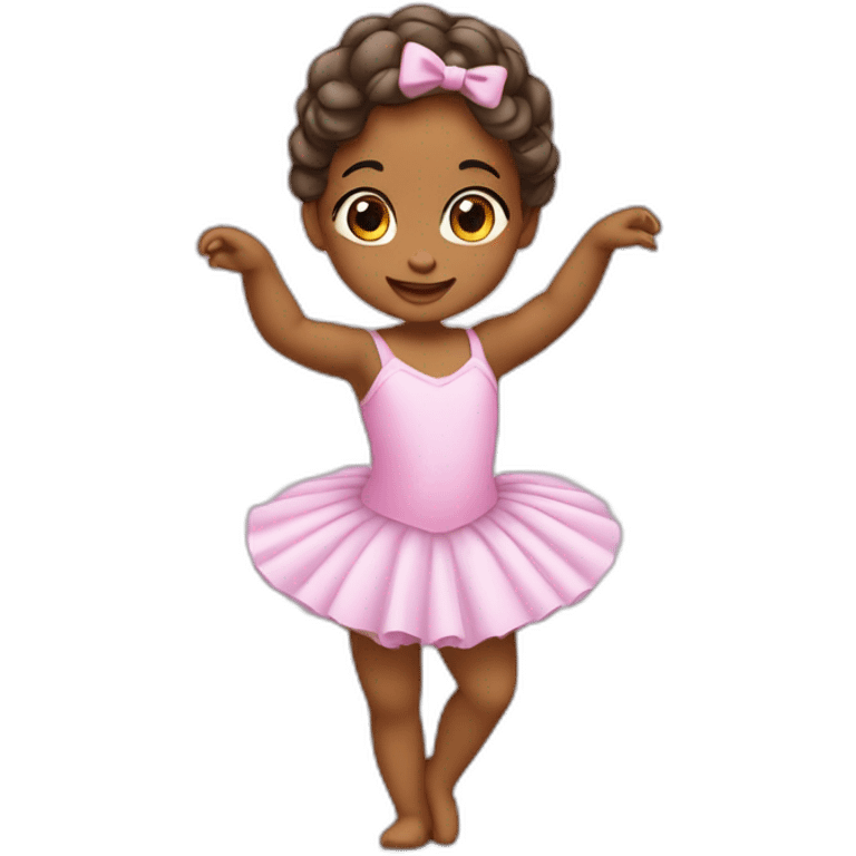 Bébé danseuse classique  emoji