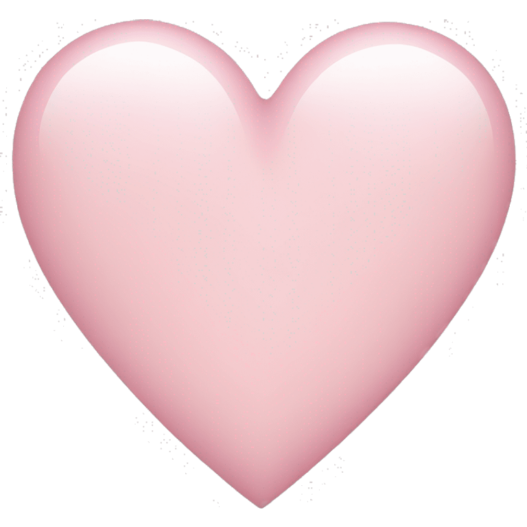 light pink heart emoji