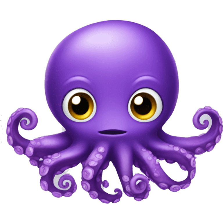 purple baby octopus emoji