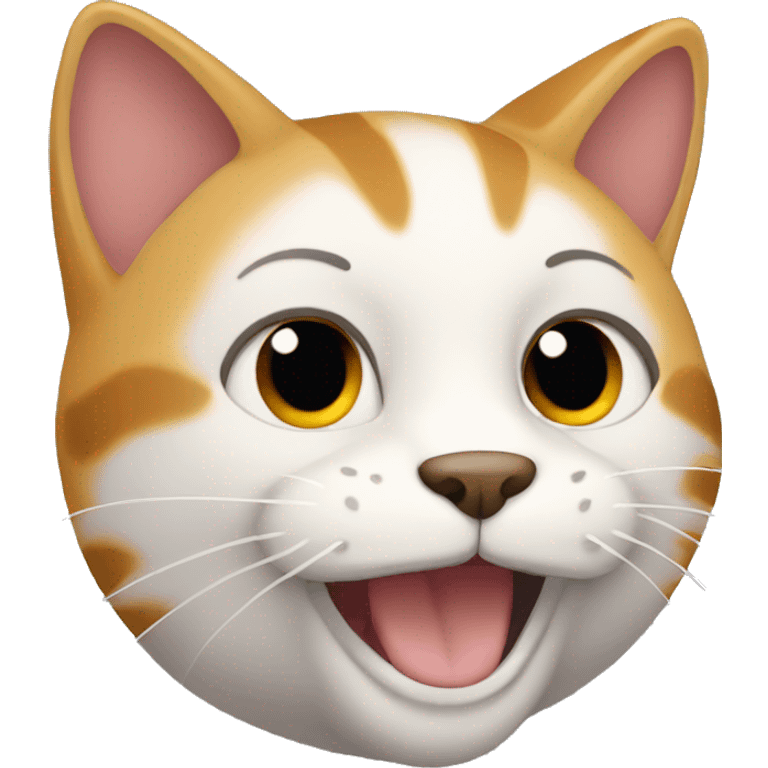 Gato riendo  emoji