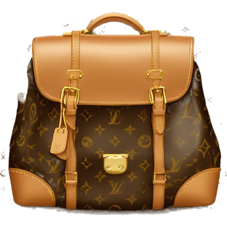 Louis Vuitton bag emoji