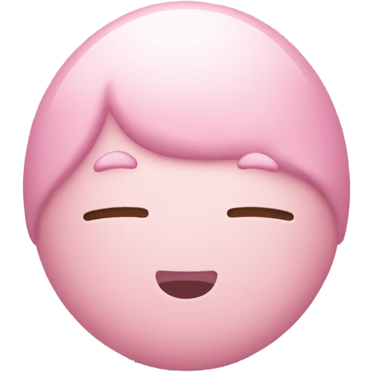 rosado bajito cute  emoji