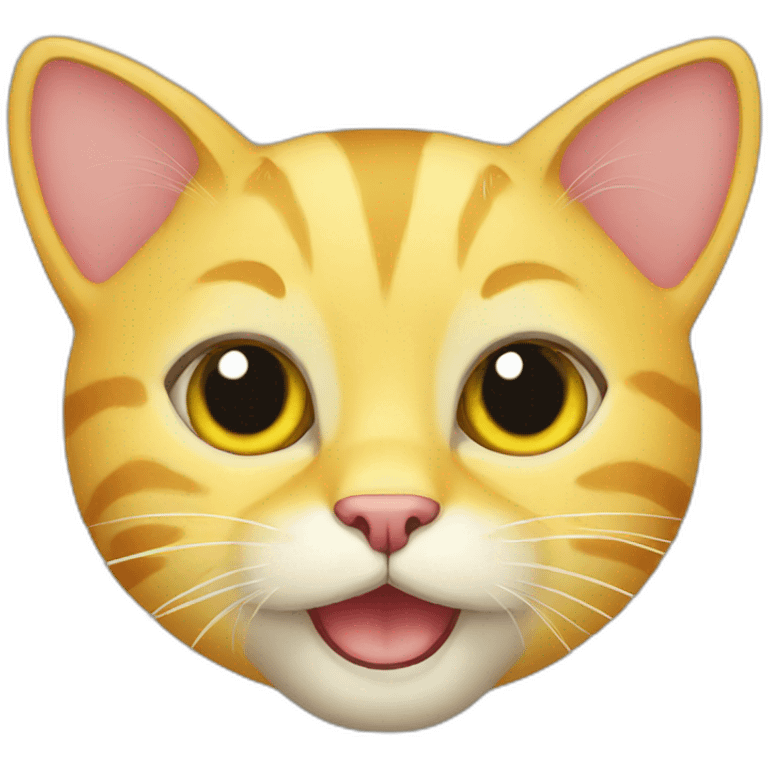 yellow cat emoji