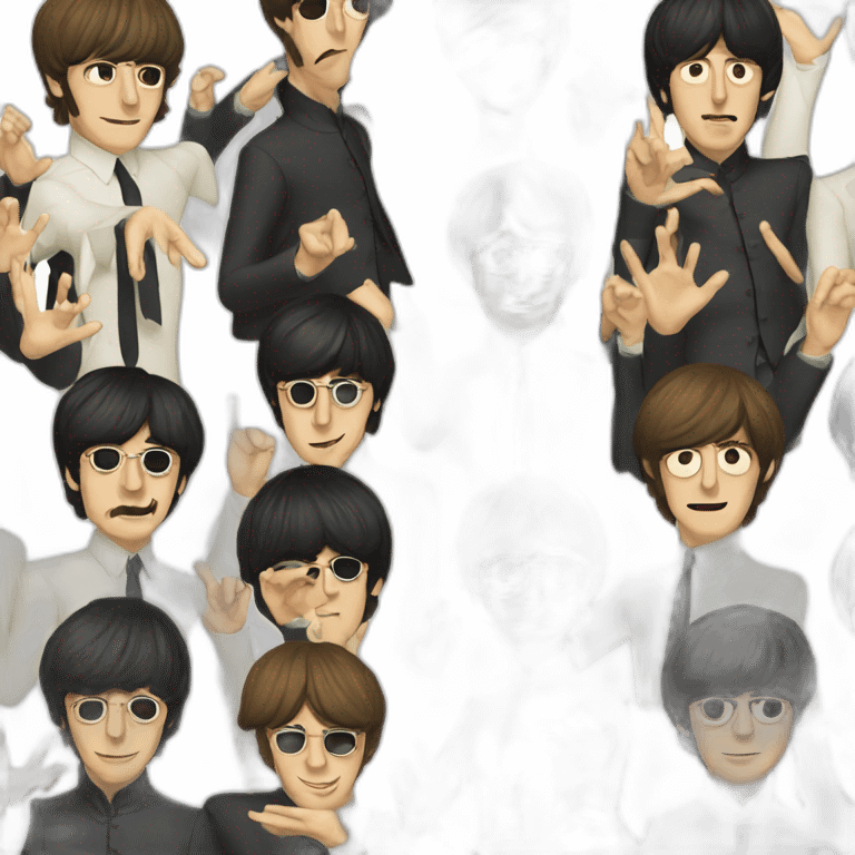 THe Beatles emoji