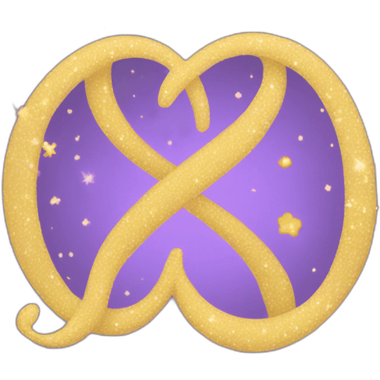 I want the infinity symbol with stars emoji