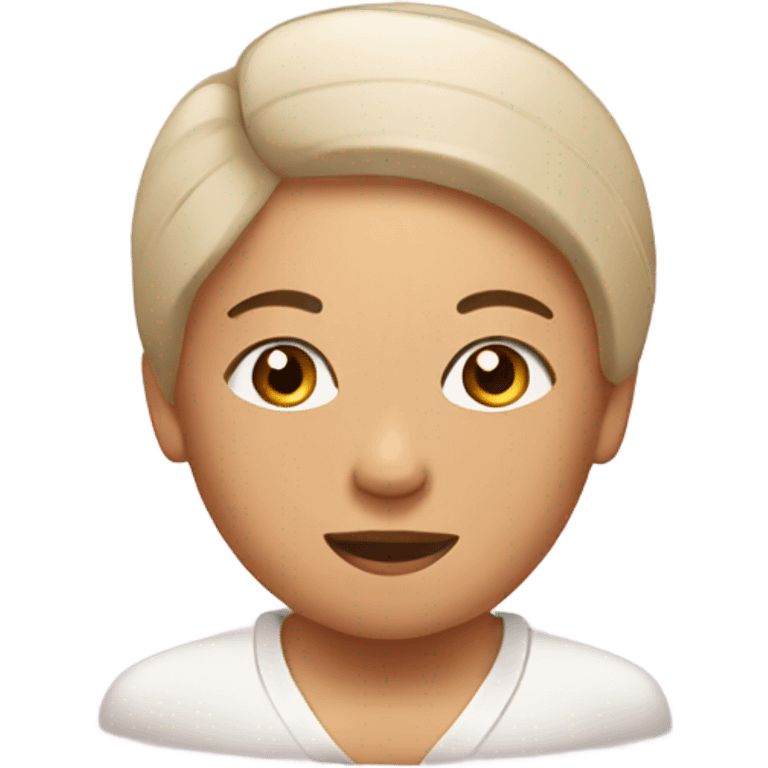 Spa massage  emoji