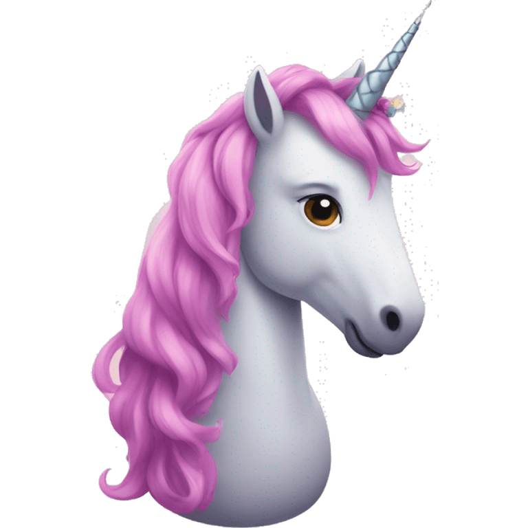 unicorn in love emoji