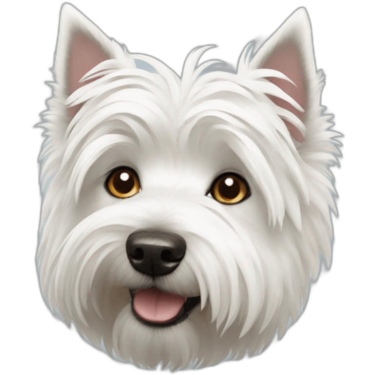 West highland white terrier emoji