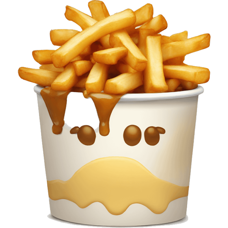 Poutine mange poutine emoji