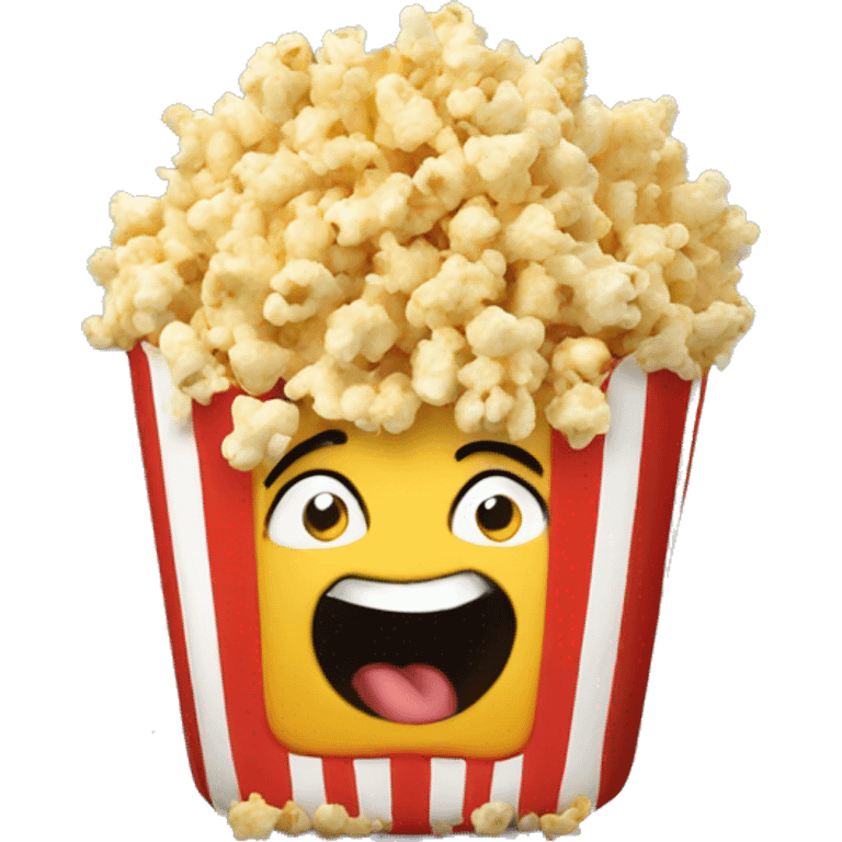 Pop corn emoji