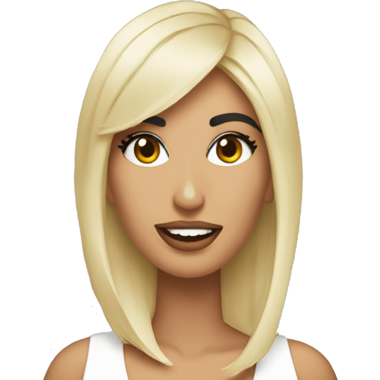 faz um emoji da kim kardashain emoji