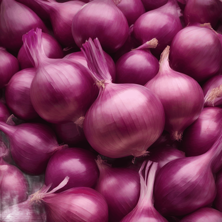 Red onion emoji