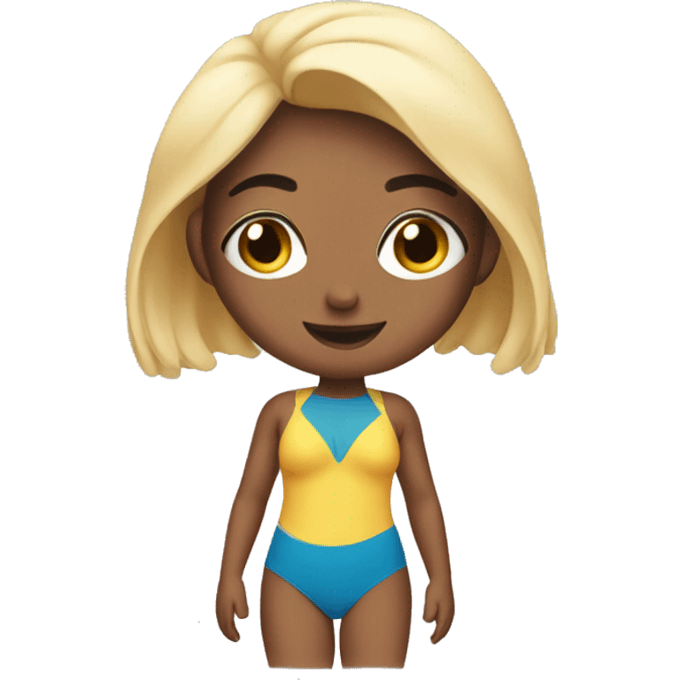 Me wearing a swimsuit  emoji