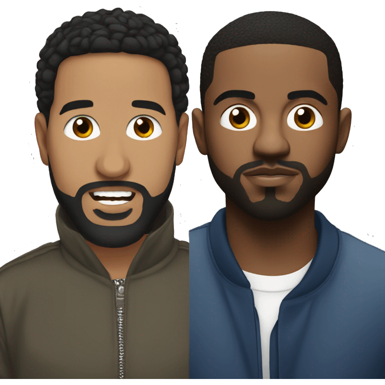 Drake vs kendrick lamar emoji