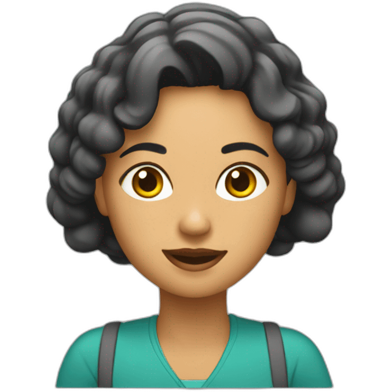 Vendedora emoji