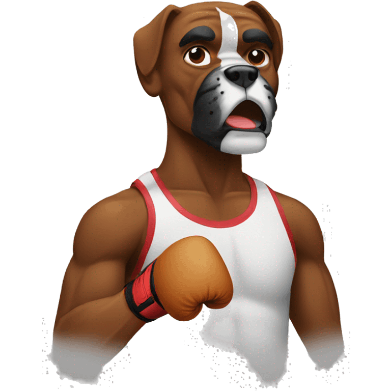 Boxer emoji