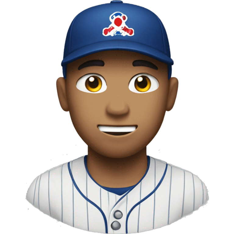 Baseball player in Landers of korea team emoji