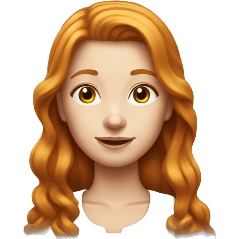 Old money beautiful ginger girl  emoji