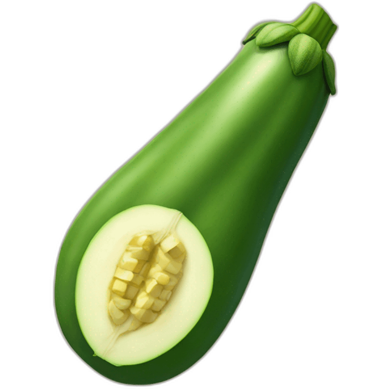 une courgette emoji