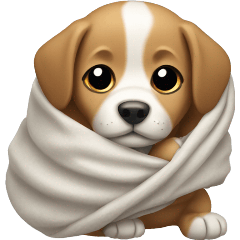 Puppy burrito emoji